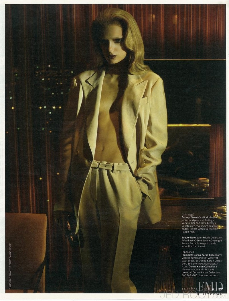 Lily Donaldson featured in Edge of Night, February 2008