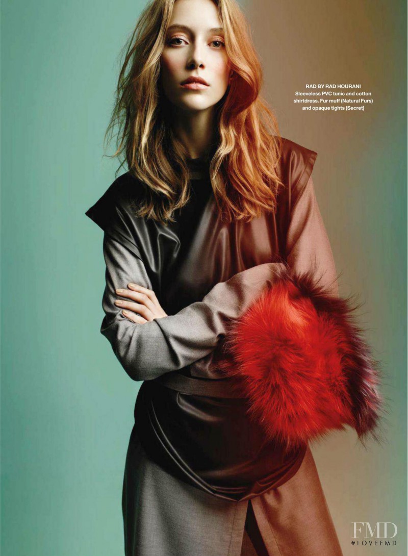 Alana Zimmer featured in The New Look, October 2011