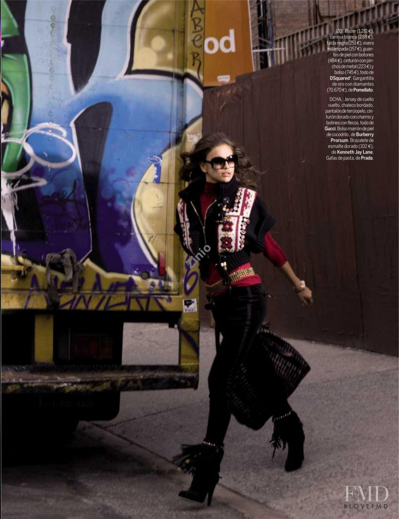 Irina Shayk featured in Revoluciona Tu Look, September 2008