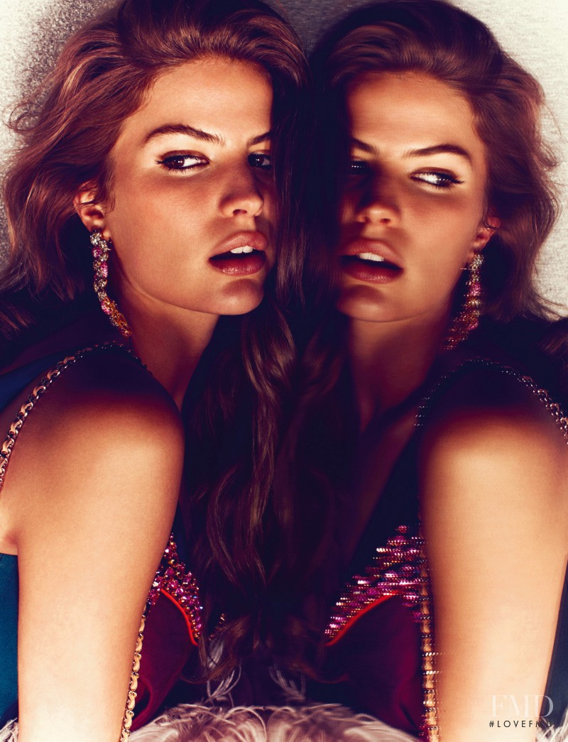 Cameron Russell featured in Flood Light, July 2012