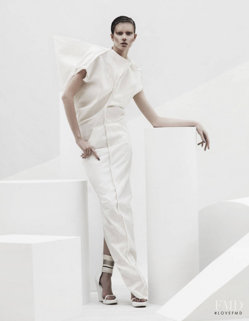 Alyona Subbotina featured in Blanc De Blancs, July 2012