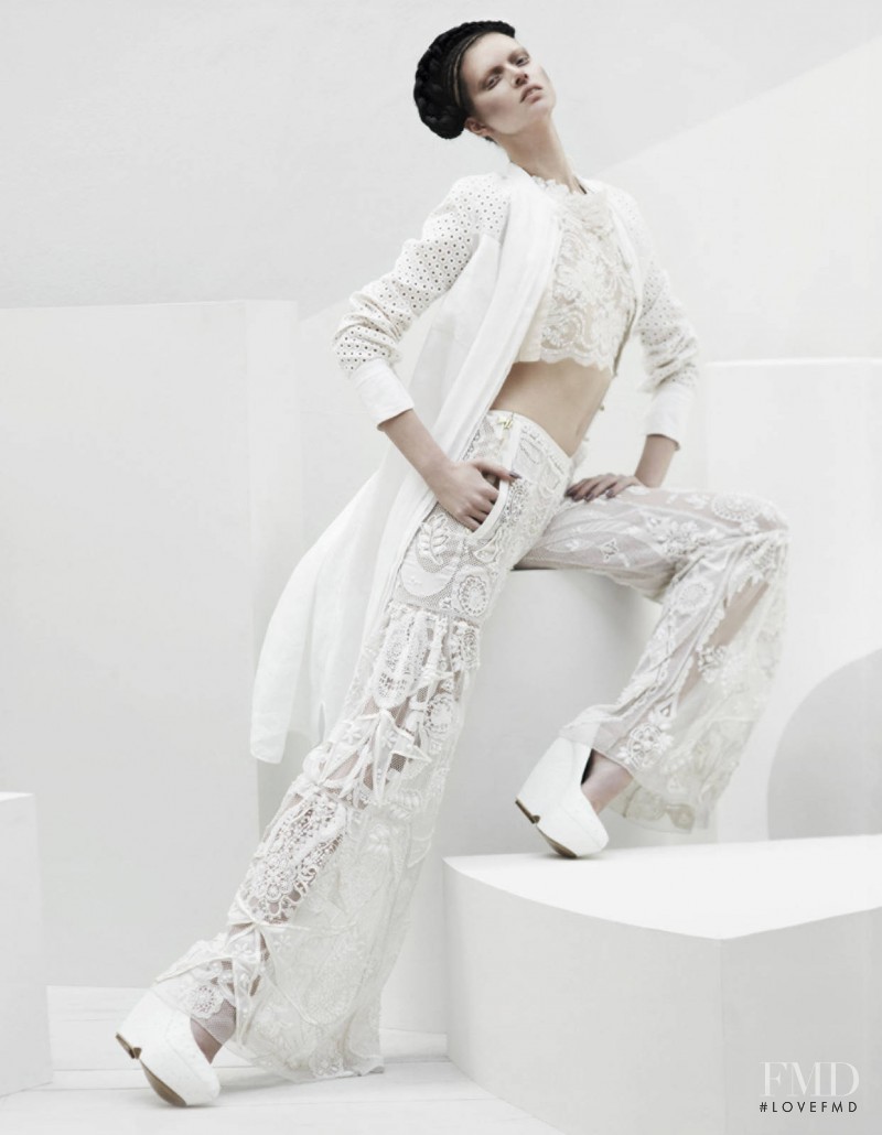 Alyona Subbotina featured in Blanc De Blancs, July 2012