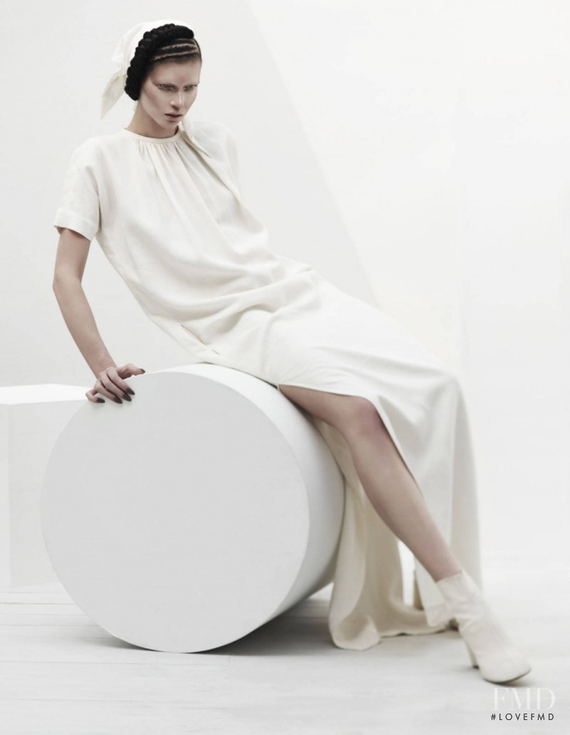 Alyona Subbotina featured in Blanc De Blancs, July 2012