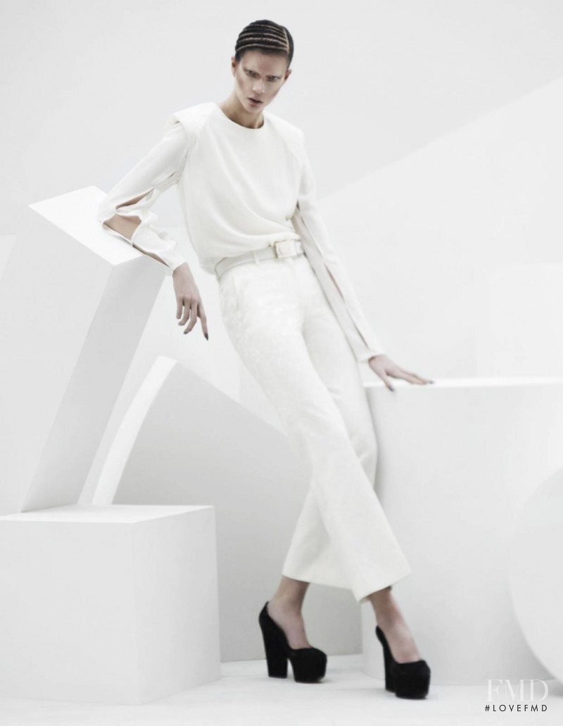 Alyona Subbotina featured in Blanc De Blancs, July 2012