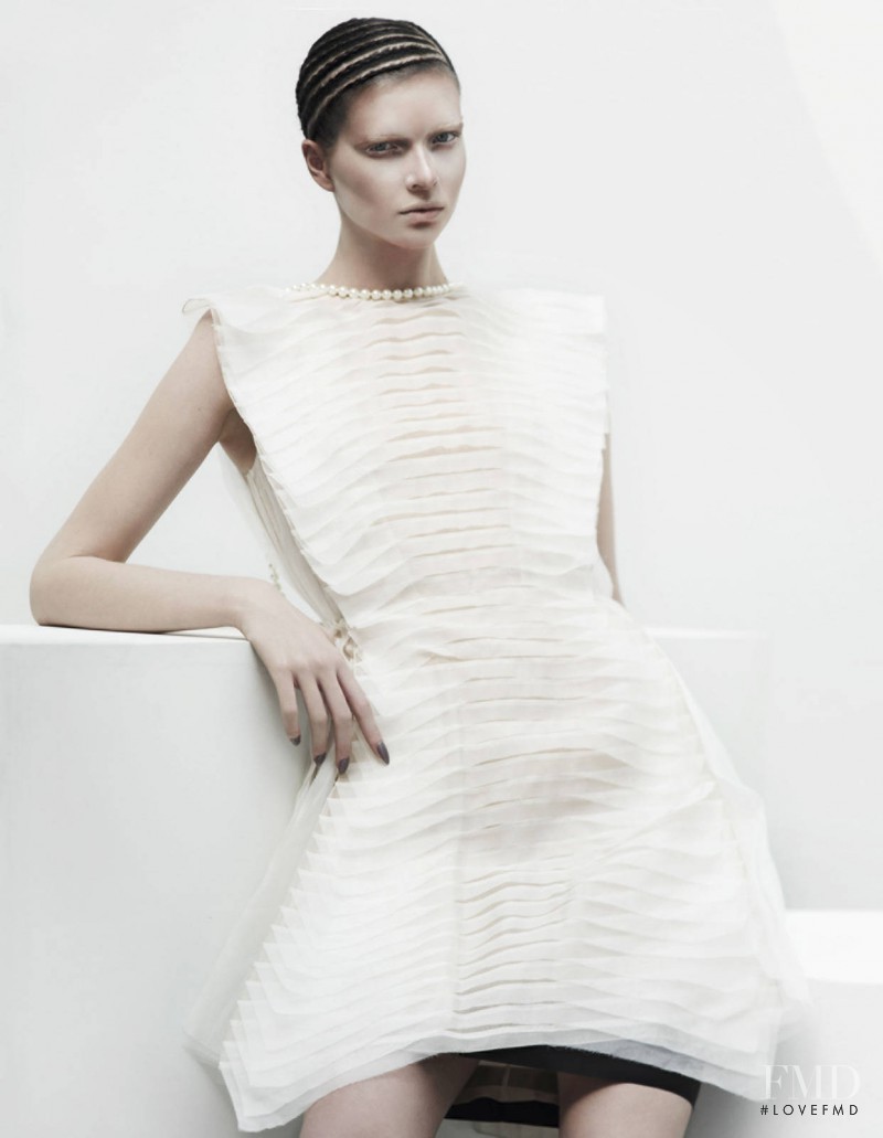 Alyona Subbotina featured in Blanc De Blancs, July 2012