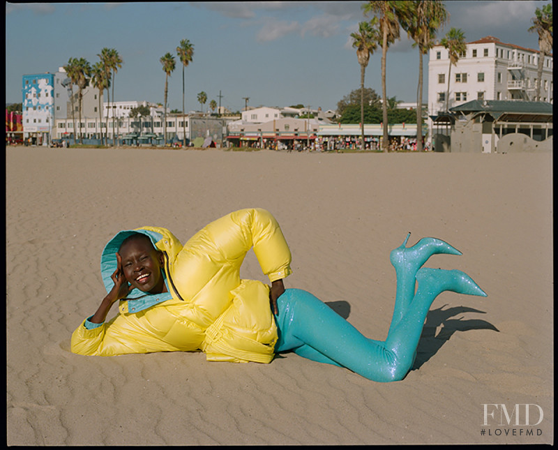 Alek Wek featured in Alek Wek, January 2018