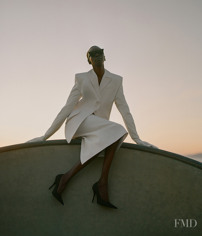 Alek Wek featured in Alek Wek, January 2018