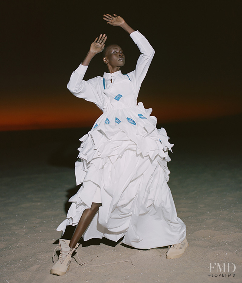 Alek Wek featured in Alek Wek, January 2018