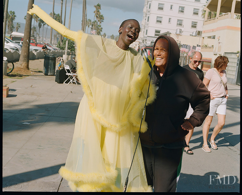 Alek Wek featured in Alek Wek, January 2018