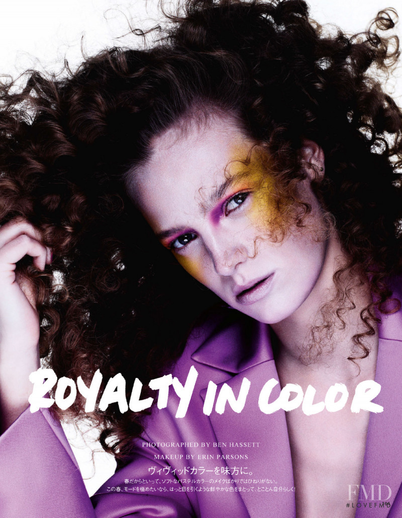 Ine Neefs featured in Royalty In Color, February 2018