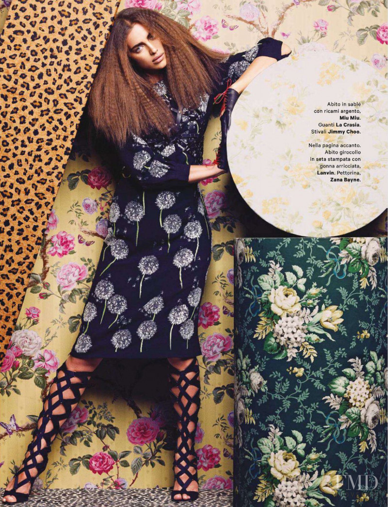 Irina Shayk featured in Wild Flower, November 2011