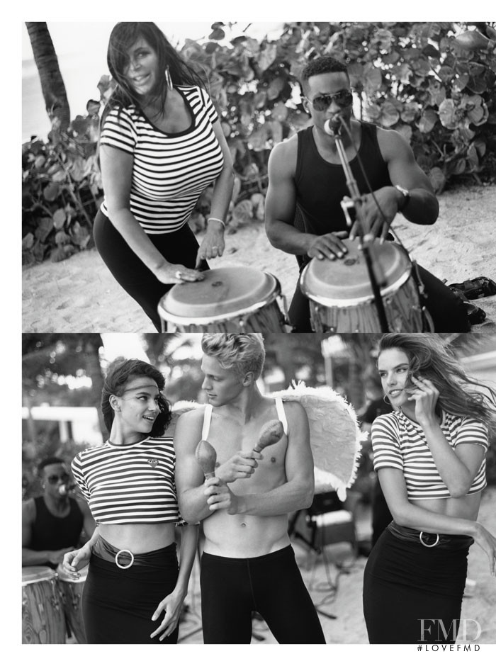 Alessandra Ambrosio featured in Bruce Weber\'s Miami House Party, March 2013