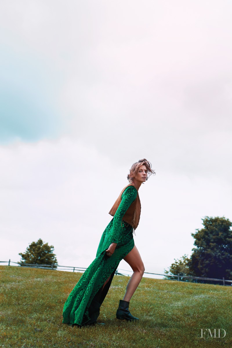 Daria Werbowy featured in Wild Spirit, July 2012