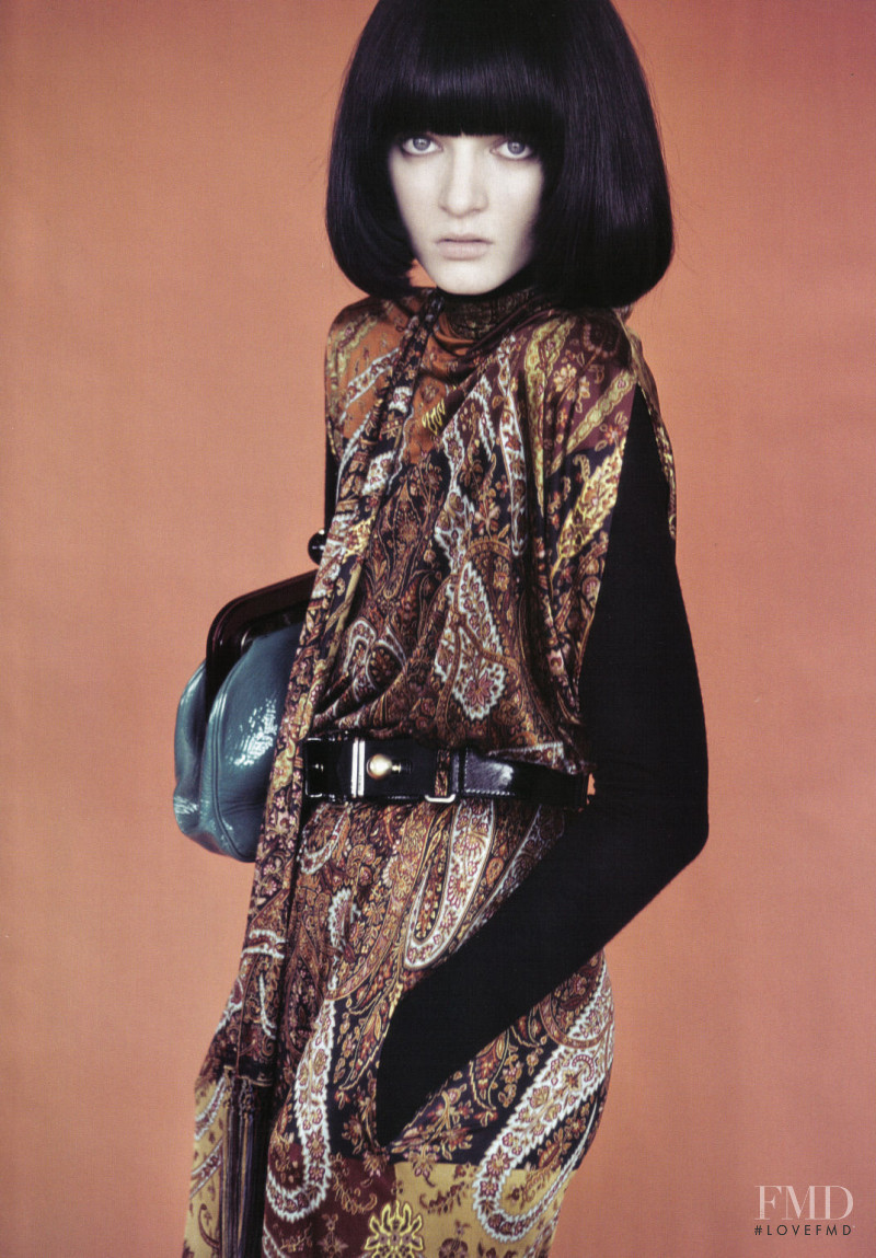 Daria Strokous featured in Seventies, November 2008