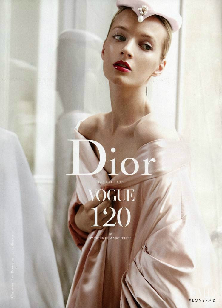 Daria Strokous featured in Dior, September 2012