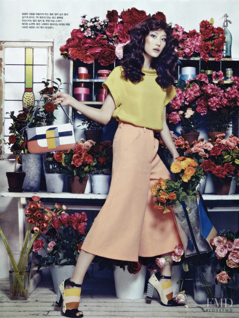 Hyun Yi Lee featured in Flower House, March 2013