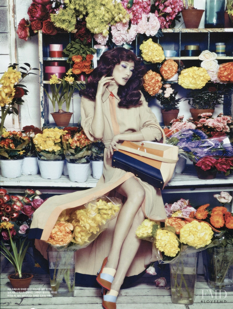 Hyun Yi Lee featured in Flower House, March 2013