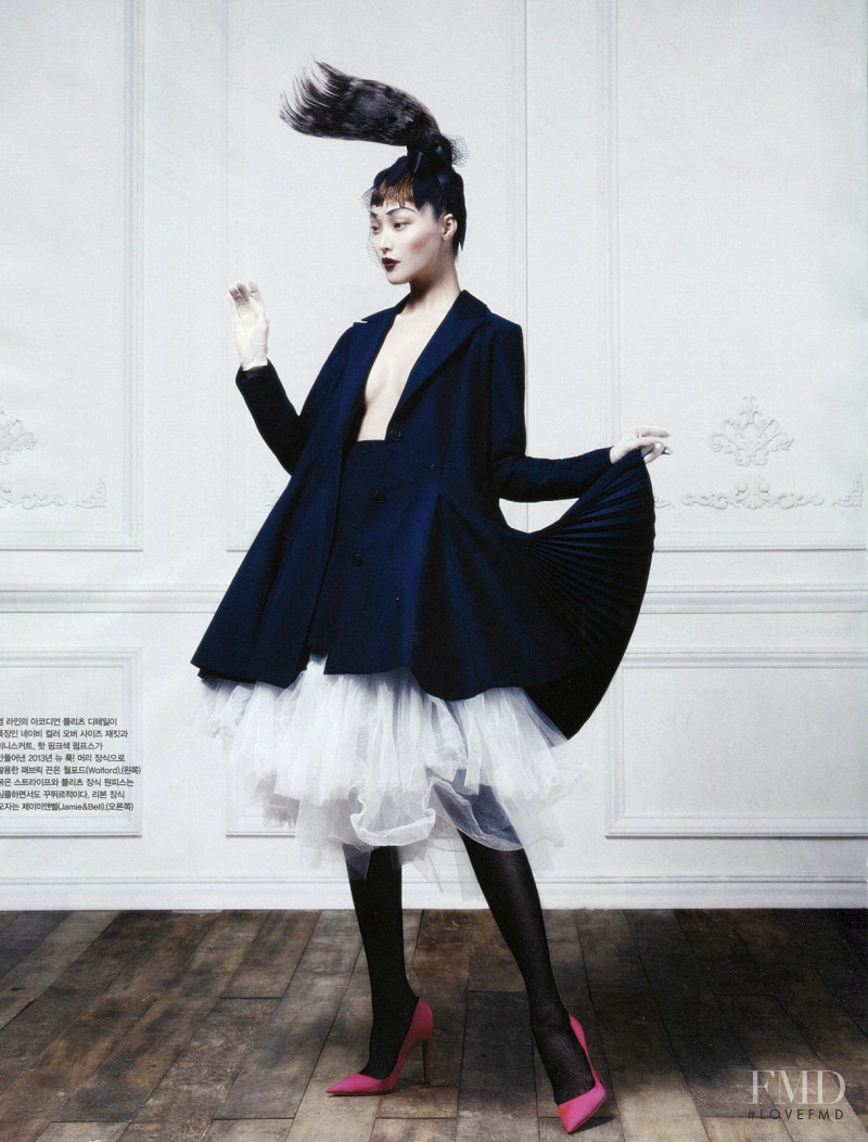 Sung Hee Kim featured in Mademoiselle Dior, March 2013