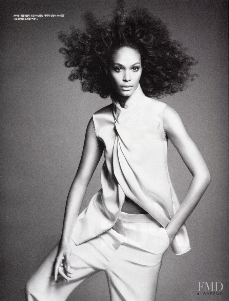 Joan Smalls featured in Powerful Faces, March 2013