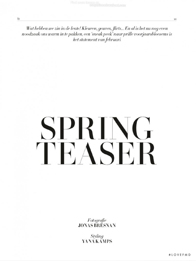 Spring Teaser, February 2015