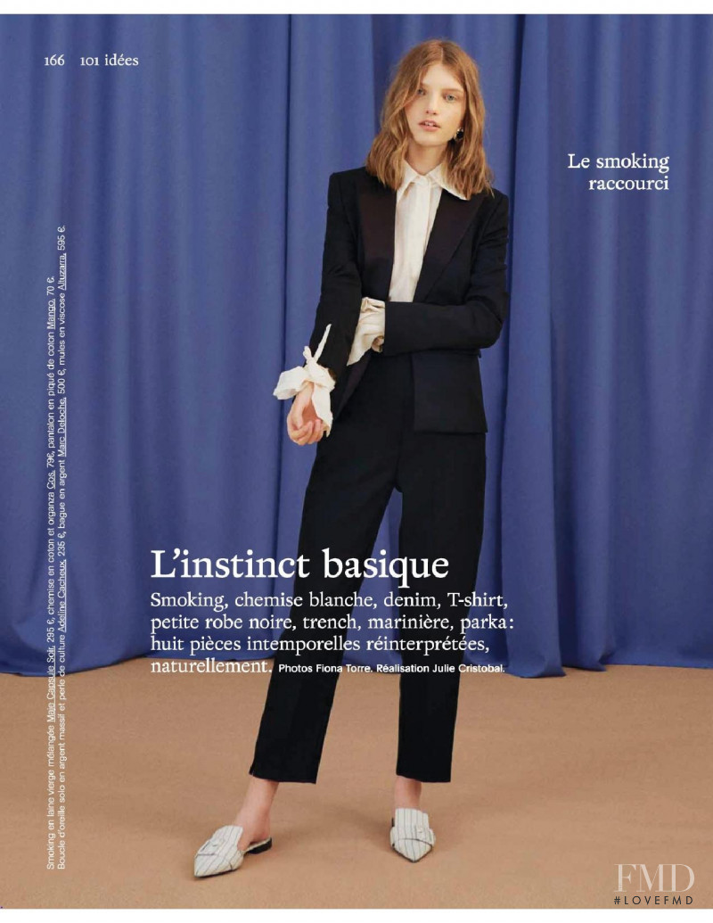 Kristin Soley Drab featured in L\'instict basique, February 2018
