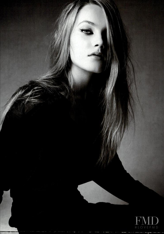 Anna Maria Jagodzinska featured in Faces, February 2005