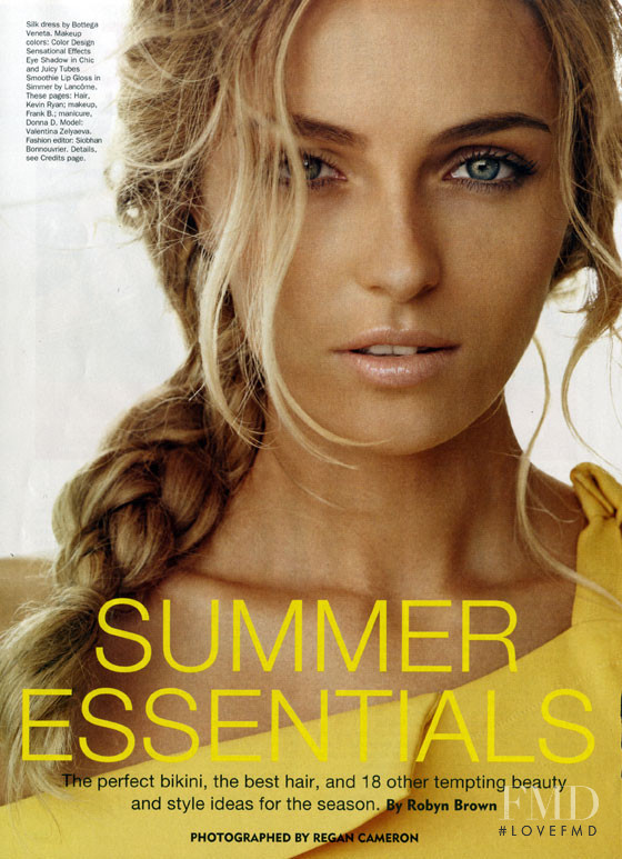 Valentina Zelyaeva featured in Summer Essentials, June 2010
