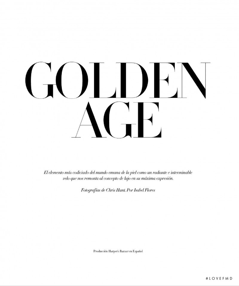 Golden Age, October 2016