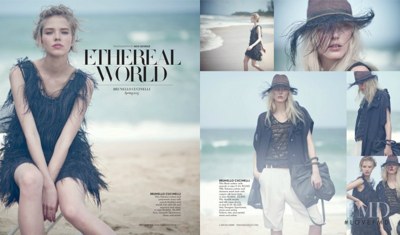 Sasha Luss featured in Ethereal World, March 2015