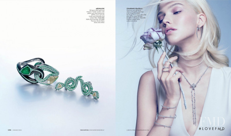 Sasha Luss featured in Icy Accumulations Ahead, November 2015