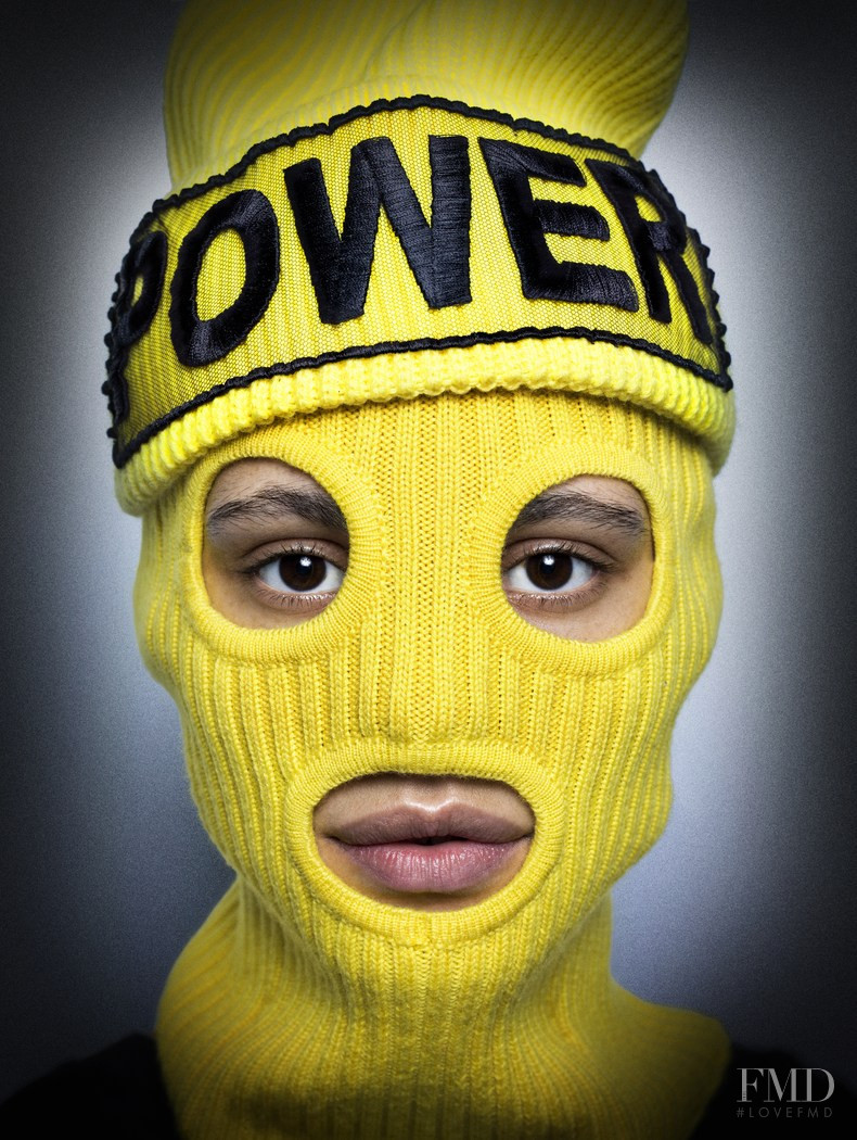 Kaya Wilkins featured in Power Dressing, October 2017