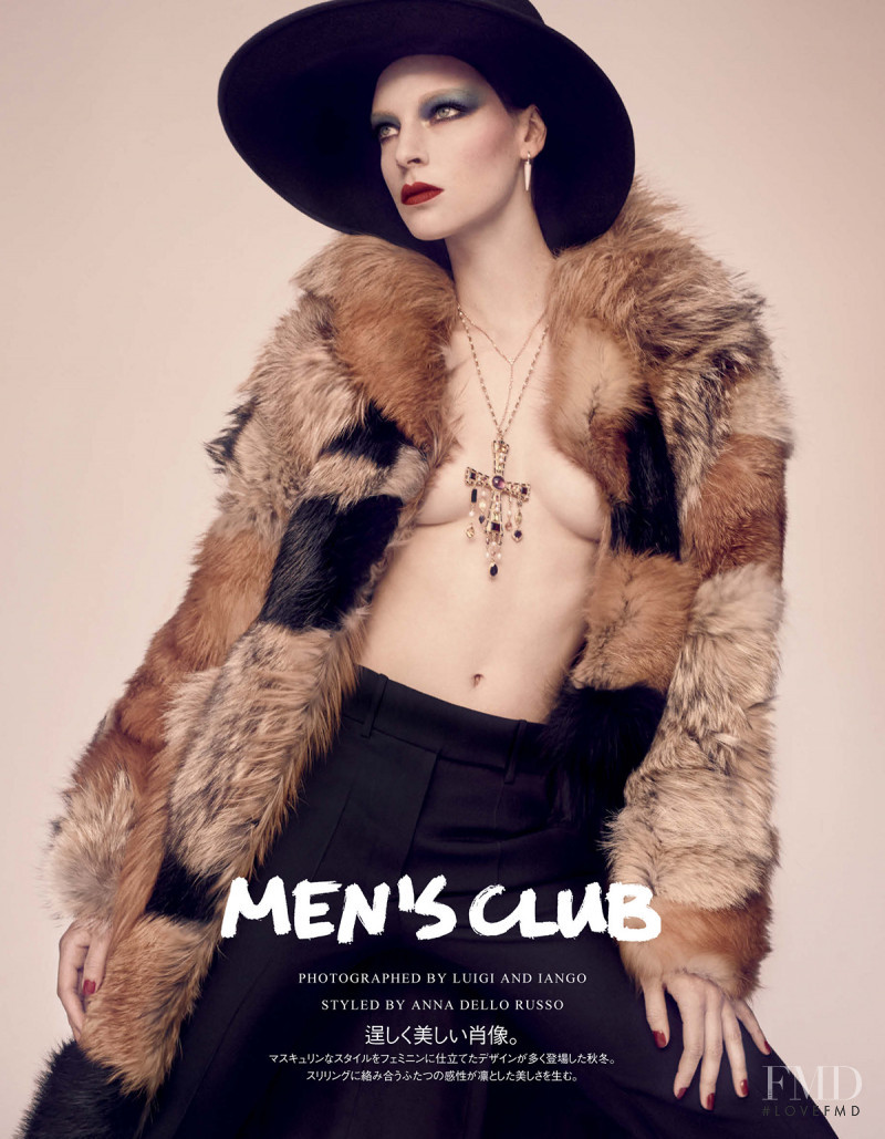 Ansley Gulielmi featured in Men\'s Club, November 2017