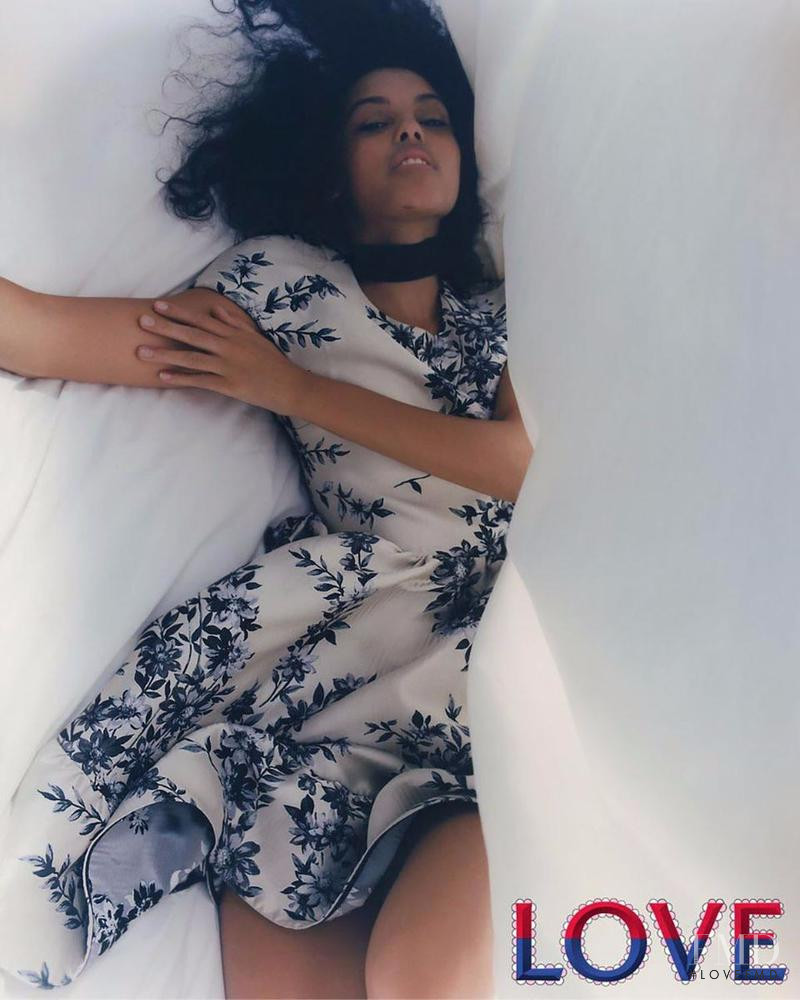Aaliyah Hydes featured in 11AM In Bed With Fendi, September 2017
