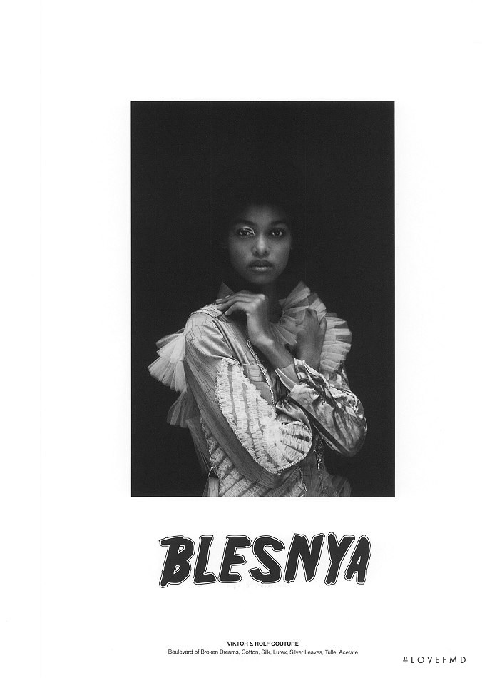 Blesnya Minher featured in Sisters, February 2017