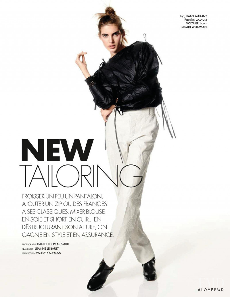 Valery Kaufman featured in New Tailoring, January 2018