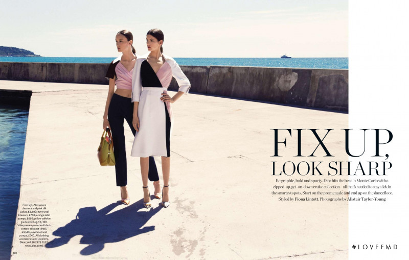 Valery Kaufman featured in Fix Up, Look Sharp, November 2013