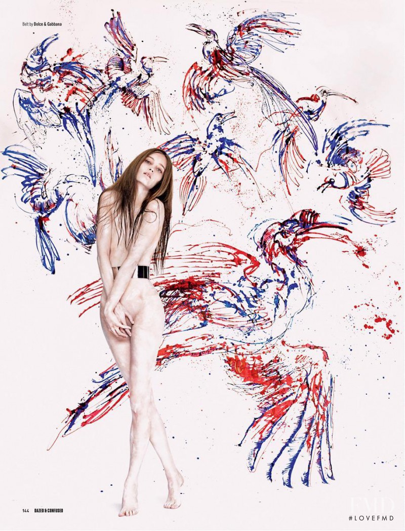 Iekeliene Stange featured in Art, December 2007
