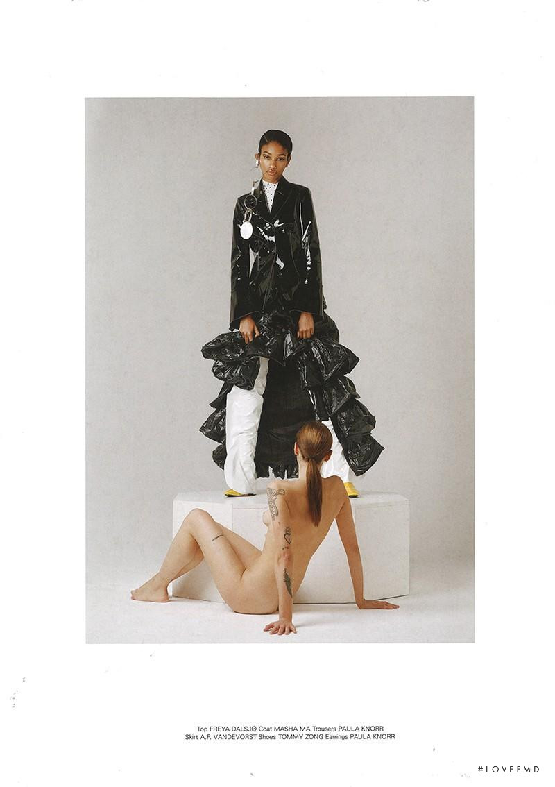 Naomi Chin Wing featured in Off-White Runway, September 2017