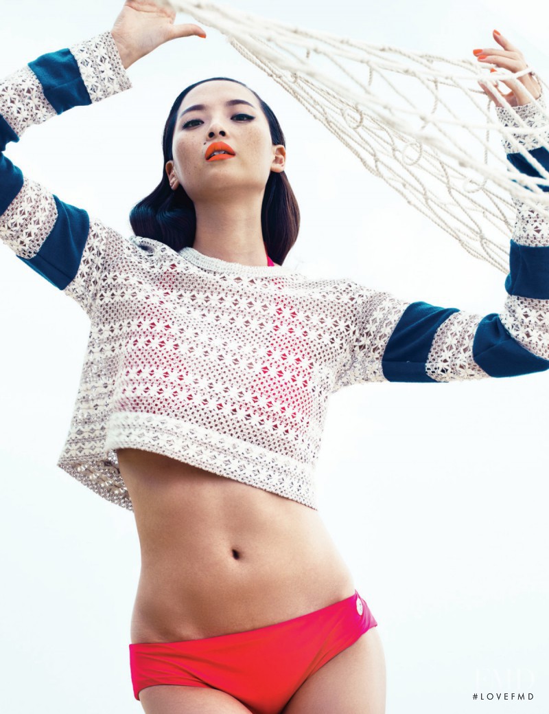Hye Rim Park featured in Sun-Kissed Babe, July 2012