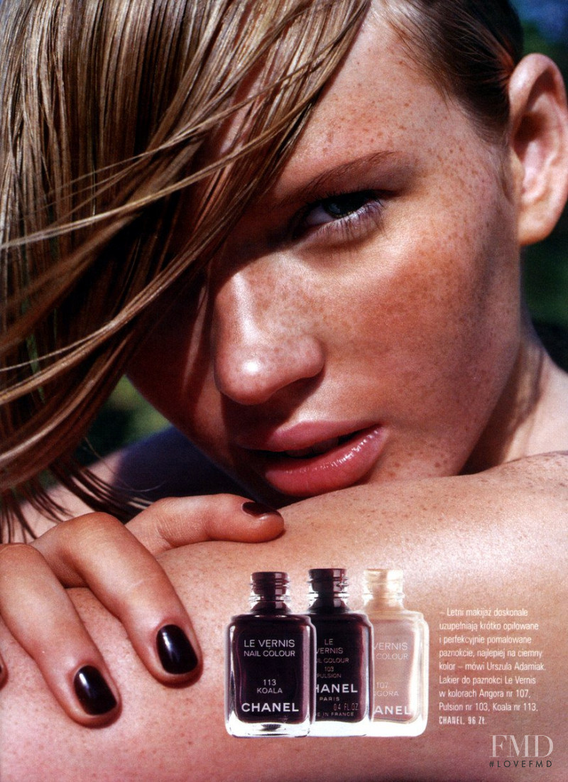Anne Vyalitsyna featured in Beauty, August 2003