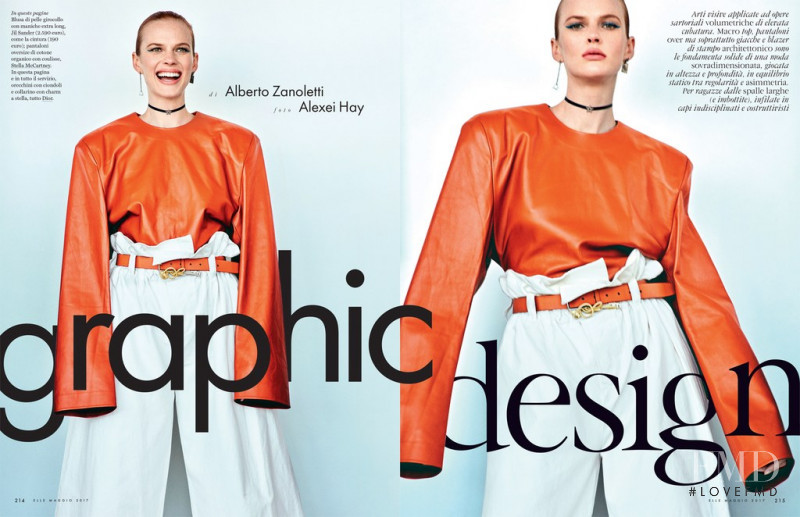 Anne Vyalitsyna featured in Graphic Design, January 2017