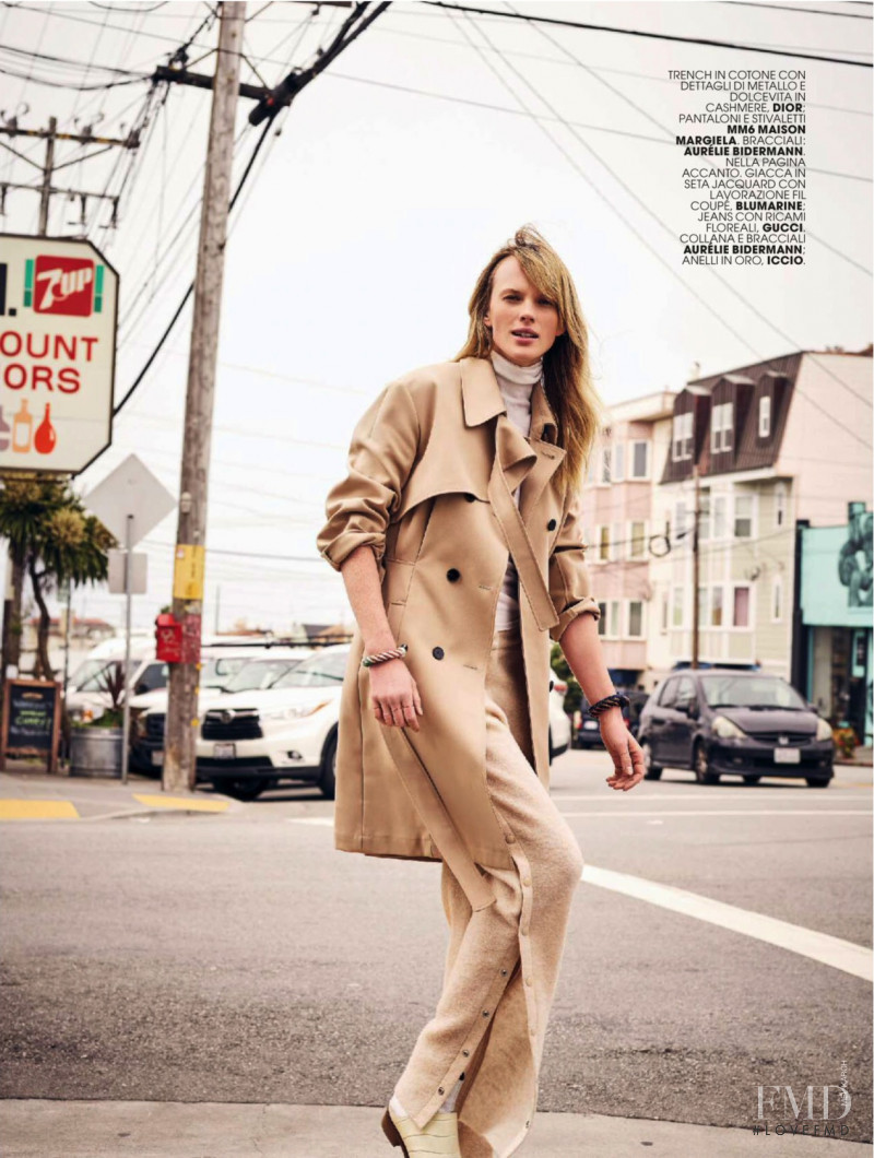 Anne Vyalitsyna featured in Vibe, August 2016
