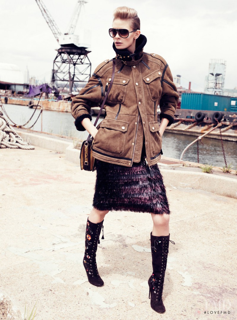 Julia Stegner featured in The Trends, August 2012
