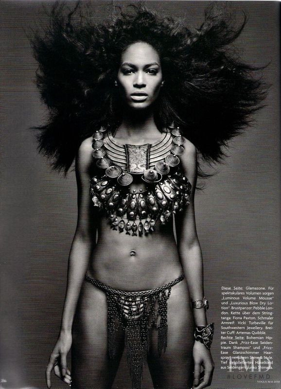 Joan Smalls featured in Hippie Yeah, May 2010