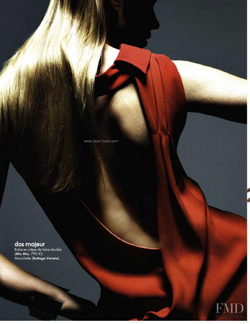 Anne Vyalitsyna featured in Red Dingue du Pink, December 2009