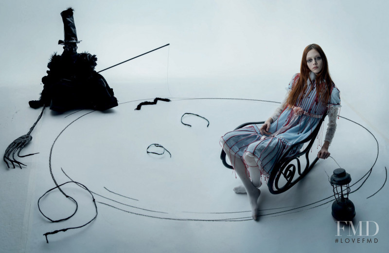 Natalie Westling featured in Moomin Goth, February 2018