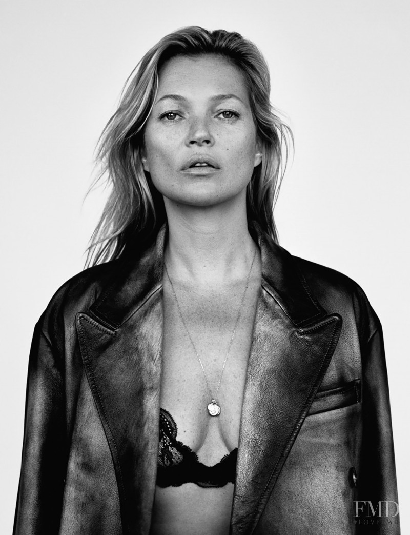 Kate Moss featured in Women, February 2018