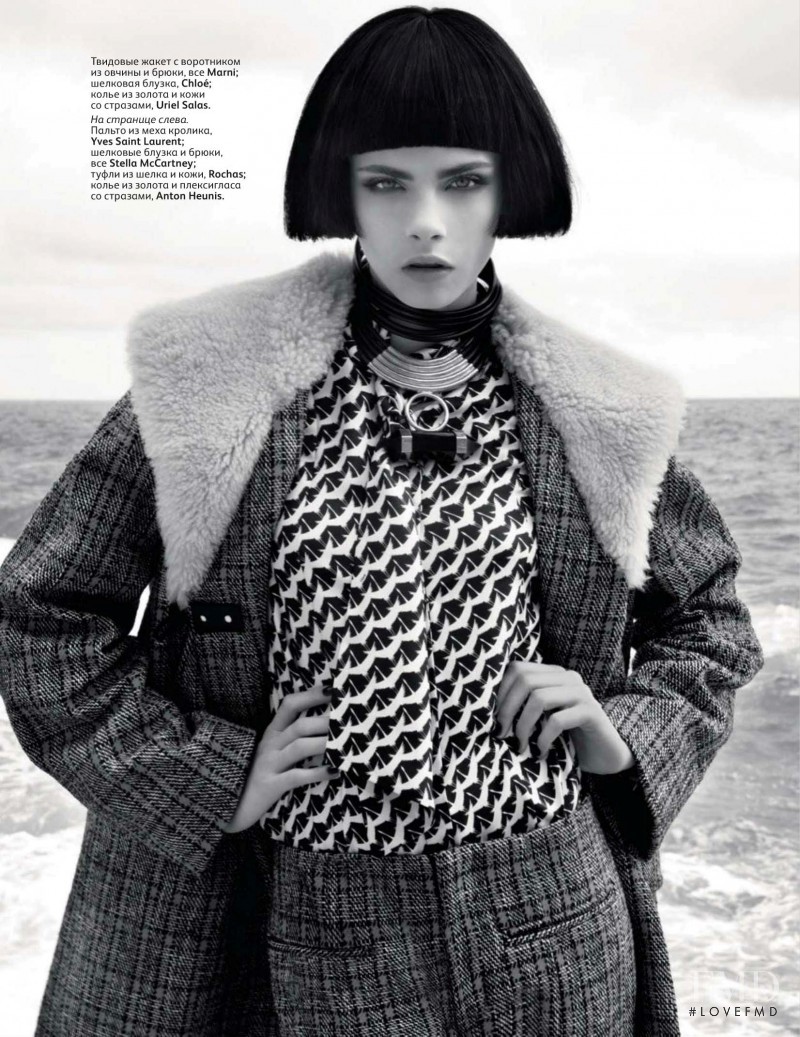 Cara Delevingne featured in The Thin Border, August 2012