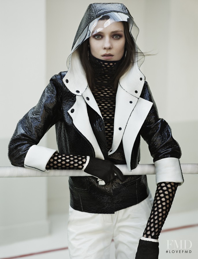 Kati Nescher featured in Leather Hits, August 2012