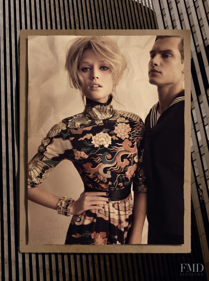 Toni Garrn featured in Glory Days, August 2012